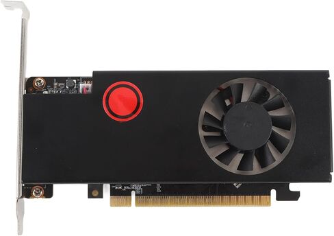 Graphics Card, 4GB DDR5 128 Bit 1116MHz 1653MHz PCI Express 2.0 16X Video Card for Desktop Computer, with HD Multimedia Interface and DisplayPort in Kuwait