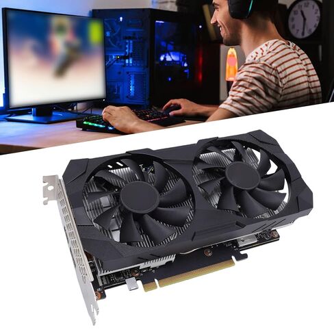 RTX 2060 Graphics Card, 6GB GDDR6 192 Bit Gaming Video Card with Dual Cooling Fans, for 1080p 2K AAA Deep Learning Super Sampling in Kuwait