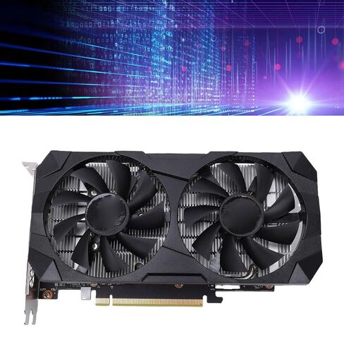 RTX 2060 Graphics Card, 6GB GDDR6 192 Bit Gaming Video Card with Dual Cooling Fans, for 1080p 2K AAA Deep Learning Super Sampling in Kuwait