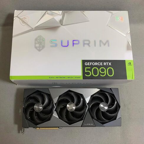 (No GPU) MSI GeForce RTX 5090 Suprim Graphics Card, Only as Decoration or Display, Collectible Model, Card Figure, Decorate Gaming Room or Office in Kuwait
