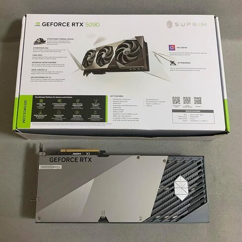 (No GPU) MSI GeForce RTX 5090 Suprim Graphics Card, Only as Decoration or Display, Collectible Model, Card Figure, Decorate Gaming Room or Office in Kuwait