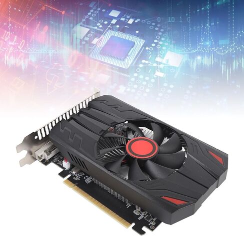 Graphics Card, 2GB GDDR5 128BIT PCI Express 2.0 16X Video Card with 1059MHz Core Clock and 1250MHz Memory Frequency, for 7 8 10 11 Vista in Kuwait