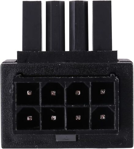 ATX8Pin Female 90 Degree Angled to 8Pin Male Power Adapter GPU Steering Connector for Desktops Graphics Card Adapter for Desktops Graphics Card in Kuwait