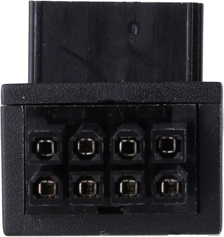 ATX8Pin Female 90 Degree Angled to 8Pin Male Power Adapter GPU Steering Connector for Desktops Graphics Card Adapter for Desktops Graphics Card in Kuwait