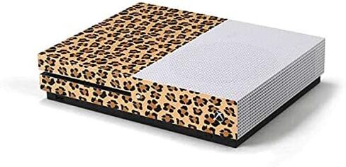 غلاف Skinit المخصص للألعاب متوافق مع وحدة تحكم Xbox One S - تصميم Leopard Spots المرخص رسميًا والمصمم في الأصل من Skinit in Kuwait