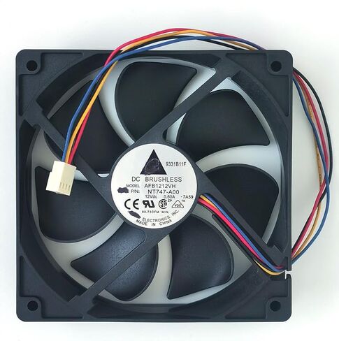 12CM Cooling Fan for Delta AFB1212VH PWM 12025 12V 0.60A 4PIN 120 * 120 * 25mm in Kuwait