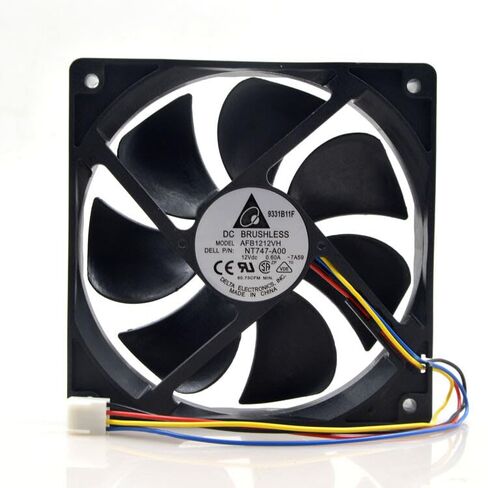 12CM Cooling Fan for Delta AFB1212VH PWM 12025 12V 0.60A 4PIN 120 * 120 * 25mm in Kuwait