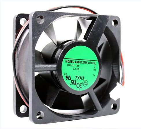 AD0612MX-A70GL DC12V 0.14A 60X60X25mm 2-Wire Cooling Fan in Kuwait