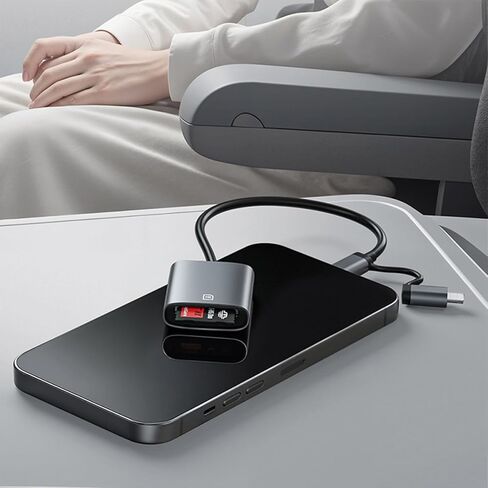 8Pin Type C MS Card Reader Adapter for Phone Pad Aluminum Alloy Memory Sticks Storage Two Slot Card Reader in Kuwait
