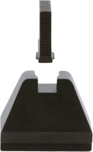 مجموعة رؤية AMERIGLO Optic المتوافقة مع Glock - 9XL طويل أسود مسنن .500 بوصة أمامي، أسود مسطح .600 بوصة خلفي in Kuwait