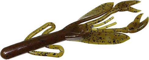 Zoom Baby Brush Craw - 4" - 12 Pack Green Pumpkin in Kuwait