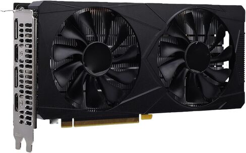 Bewinner 6GB GDDR6 Graphics Card 192 Bit PCIe 3.0 x16 Dual Fan GPU, Ray Tracing Support, 1080p 2K High FPS Performance, HDMI DisplayPort for Desktop Gaming PC in Saudi Arabia
