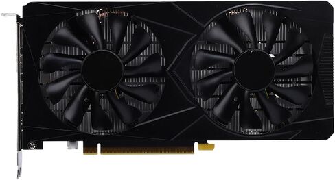 Bewinner 6GB GDDR6 Graphics Card 192 Bit PCIe 3.0 x16 Dual Fan GPU, Ray Tracing Support, 1080p 2K High FPS Performance, HDMI DisplayPort for Desktop Gaming PC in Saudi Arabia