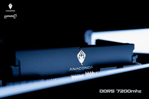 ANACOMDA DDR5 6000MHz CL38 Gaming RAM 32GB(2x16GB), Intel XMP 3.0 Ready, AMD EXPO Compatible, High-Performance Overclocking UDIMM, Made in Taiwan in Kuwait