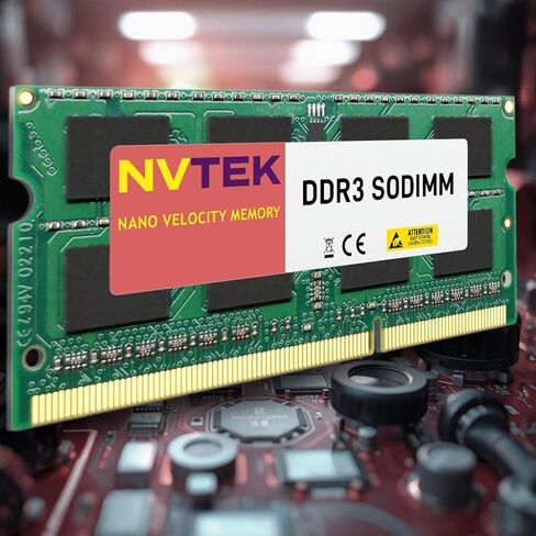 4GB (1X4GB) DDR3 1333MHz PC3-10600 SODIMM 2Rx8 1.5V 204-PIN ذاكرة الكمبيوتر المحمول غير ECC in Kuwait