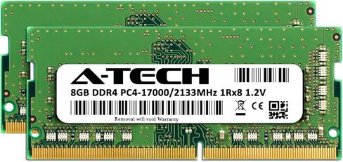 A-Tech 16GB (2 x 8GB) RAM for Intel NUC7i3BNH NUC Kit | DDR4 2133MHz PC4-17000 1.2V SODIMM Memory Upgrade Kit in Kuwait