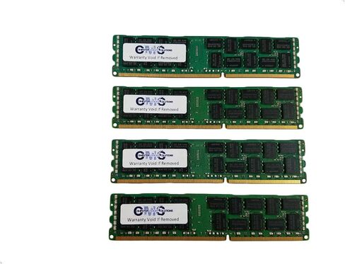 CMS 32GB (4X8GB) DDR3 8500 1066MHZ ECC Registered Quad Rank DIMM Memory Ram Upgrade Compatible with Supermicro® X8Sil-F, X8Sie-Ln4, X8Sie-Ln4F Board for Server Only - B26 in Kuwait