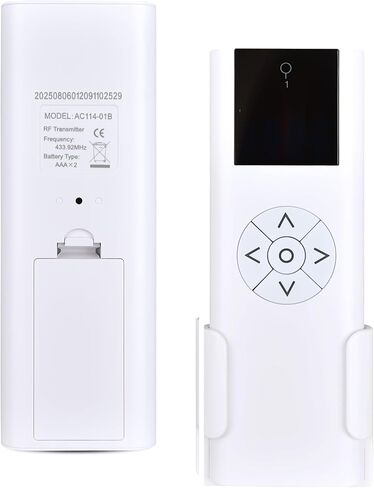 New AC114-01 Blinds Remote Control，1 Channel RF Transmitter(433.92Mhz) for Electric Blind, Shade and Sunshade in Kuwait