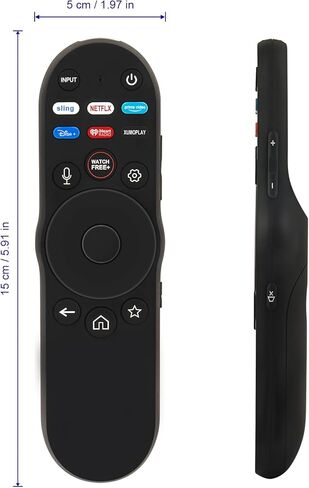 AULCMEET XRT270 استبدال جهاز التحكم عن بعد الصوتي يعمل على VIZIO XRT270R TV 4K FHD Quantum Quantum Pro P-Series V-Series D-Series M-Series VQP65C-84 VQP75C-84 P65Q9-J01 P75Q9-J01 in Kuwait
