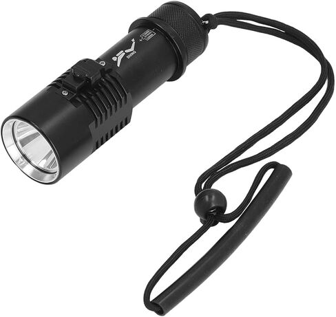 FTVOGUE Diving Light 5000LM IPX8, Magnetic Switch Dive Torch with Aviation Aluminum for Professional Underwater Photography Scuba Diving Fishing in Kuwait