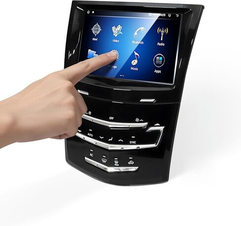 استبدال نظام عرض شاشة تعمل باللمس CUE لكاديلاك ATS ATSL XTS CTS SRX Escalade راديو ستيريو للسيارة ومعلومات صوتية وترفيهية مع Carplay Android Auto WiFi GPS Navigation مقعد مهواة ومسخن in Kuwait