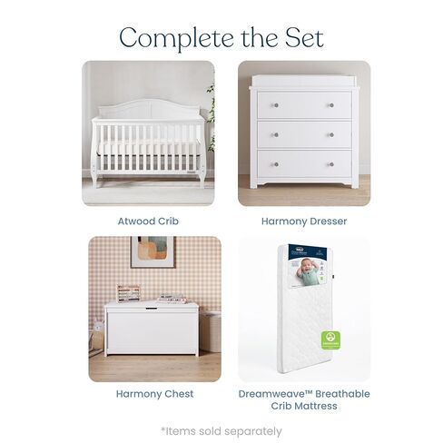 Child Craft Camden 4-in-1 Lifetime Convertible, Cool Gray in Saudi Arabia