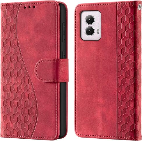 for Motorola Moto G Power 2024 Wallet Case with Card Holder, RFID Blocking Credit Slots Kickstand Shockproof Phone Cover Fit for Moto G Power 2024 Phone Case Purple in Saudi Arabia