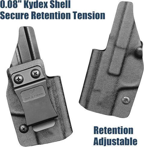 حافظة IWB لـ Smith & Wesson Bodyguard 2.0 (.380)، S&W BG 2.0 حقيبة مخفية للحمل داخل حزام الخصر، قطع بصري، احتفاظ قابل للتعديل وغير قادر، حافظة Bodyguard 2 ذات مظهر نحيف in Kuwait