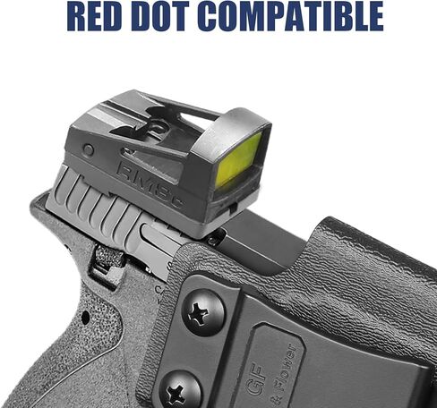 حافظة IWB لـ Smith & Wesson Bodyguard 2.0 (.380)، S&W BG 2.0 حقيبة مخفية للحمل داخل حزام الخصر، قطع بصري، احتفاظ قابل للتعديل وغير قادر، حافظة Bodyguard 2 ذات مظهر نحيف in Kuwait