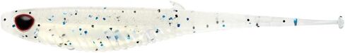 Nomad Design Wingman 5.25" Mirage X Soft Bait Live Ops Fishing Lure, Scent & UV - for Finnese Fishing - (4 Pack) - Great for Bass & Inshore Salt Species in Kuwait