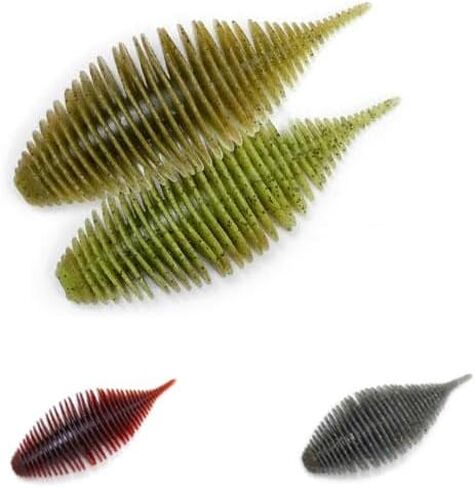 GEECRACK 011 Blue Gill، Bellows Gill، المطاط الصناعي، 3.8 بوصة، مادة SAF، 8 ألوان، GEECRACK 011 Blue Gill، 3.8 بوصة in Kuwait