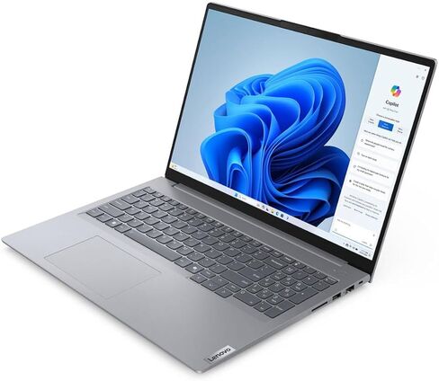 Lenovo ThinkBook 16 G7 ARP 21MW0001US نوت بوك 16 بوصة - WUXGA - AMD Ryzen 5 7535HS - 8 جيجا بايت - 256 جيجا بايت SSD - لوحة مفاتيح باللغة الإنجليزية (الولايات المتحدة) - رمادي قطبي in Kuwait