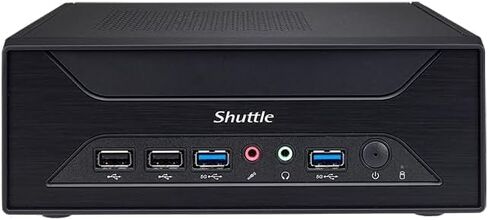 Shuttle XPC XH610G Slim PC, i7-14700, 32GB RAM, 2TB SSD, 20 Cores 5.4GHz, Triple Display, Dual LAN, WiFi + BT, Win 11 Pro (i7 + 32GB RAM + 2TB SSD) in Kuwait