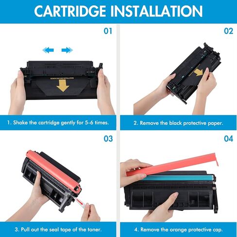 148A Toner Cartridges Black 2-Pack (with Chip) Compatible Replacement for HP 148A W1480A 148X W1480X Work for LaserJet Pro 4001dw 4001dn 4001n MFP 4101fdw 4101fdn Printer Ink in Kuwait