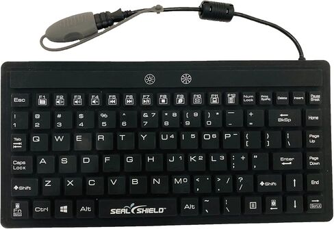 Seal Silk Mini Glow™ Waterproof Silicone Keyboard - Backlit- S89G in Kuwait