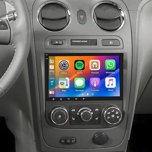 راديو ستيريو للسيارة لسيارة Chevy شيفروليه HHR 2006 2007 2008 2009 2010 2011، شاشة لمس 8 بوصات Android 15 وحدة رأس ستيريو راديو السيارة مع CarPlay Android Auto GPS Navi SWC FM DSP Bluetooth WiFi in Kuwait