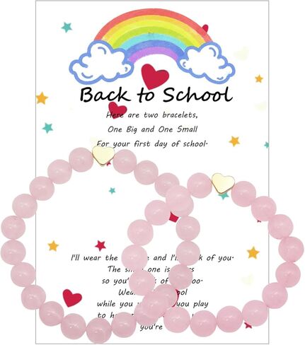 Back to School Bracelet First Day of School Bracelets Mommy and Me First Day of School Gift in Saudi Arabia