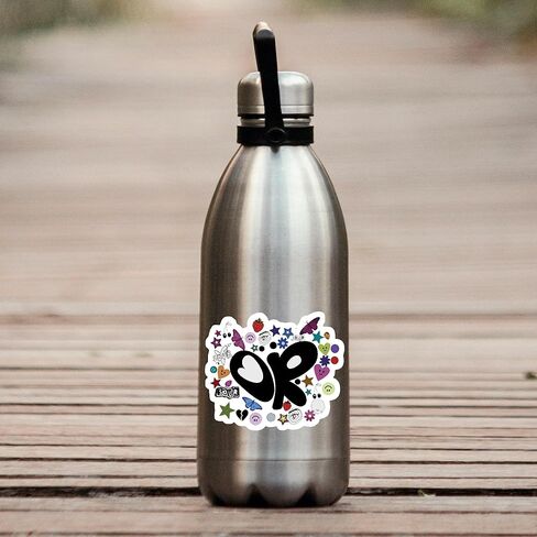 Trendy Music Vinyl Sticker – Aesthetic Waterproof Decal for Laptops Water Bottles Cars Phone Cases & More in Kuwait