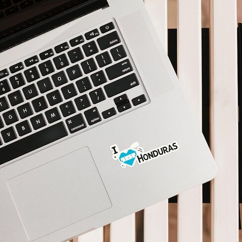 Roatan Honduras Stickers 43 Pack - Honduras Souvenir Stickers for Water Bottle & Laptop | Matte Vinyl Honduras Gifts - Bay Islands, Baleadas, Catracho, Copan, Honduras Flag Decals in Kuwait
