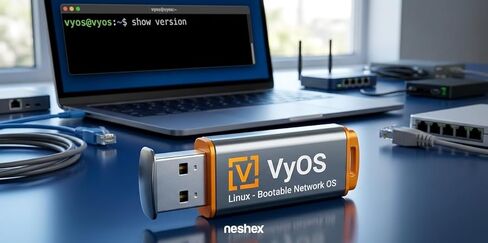 VyOS Linux Bootable USB Flash Drive (VyOS Stream) in Kuwait