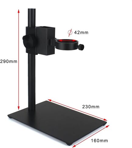 4K 48MP HDMI USB Industrial Digital Video Microscope Camera with 130X Zoom C-Mount Lens for PCB and Phone Repair Soldering in Kuwait