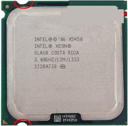 CPU XEON X5450 Processor 3.00GHz/12M/1333 Quad-Core Works On LGA775 Close to Q9650 Speedy Ship Out in Kuwait