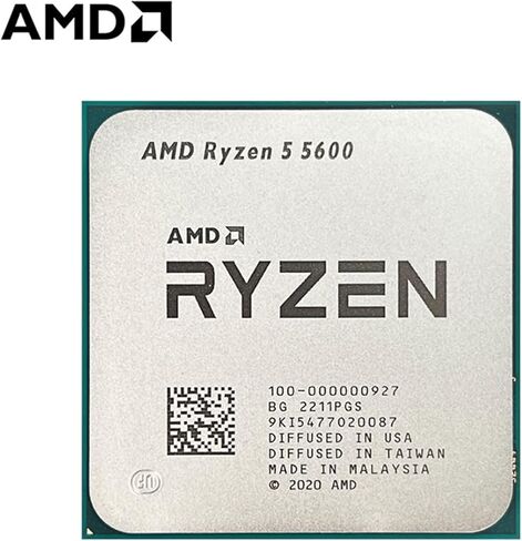 A Baru R 5 5600 A R5 Pc Gamer CPU 65W DDR4 Desktop Aksesori Prosesor Mendukung Gaming CPU Soket AM4 Tidak Ada Pendingin in Kuwait