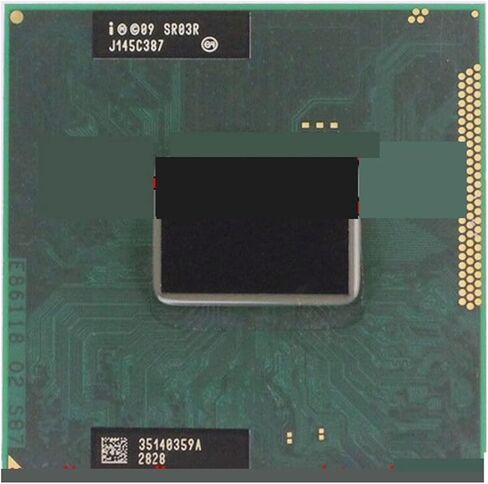 c I7 2640M SR03R CPU (4M ذاكرة تخزين مؤقت/2.8 جيجا هرتز-3.5 جيجا هرتز/ثنائي النواة) معالج الكمبيوتر المحمول I7-2640M in Kuwait