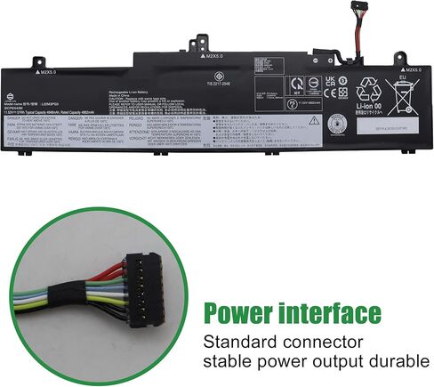 استبدال بطارية الكمبيوتر المحمول L22M3PG5 لجهاز Lenovo ThinkPad E14 Gen 5 Gen 6 E16 Gen 1 Gen 2 2023 2024 Series SB11K63030 5B11K63029 L22L3PG5 SB11K63027 5B11K63034 L22B3PG5 L22D3PG5 11.52V 57 واط ساعة in Kuwait