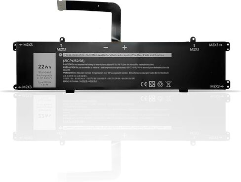 FTD6M 06HHW5 6HHW5 استبدال بطارية الكمبيوتر المحمول لسلسلة لوحة المفاتيح Dell Latitude 7285 2 في 1 (7.6V 22Wh) in Kuwait