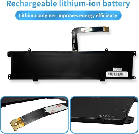 FTD6M 06HHW5 6HHW5 استبدال بطارية الكمبيوتر المحمول لسلسلة لوحة المفاتيح Dell Latitude 7285 2 في 1 (7.6V 22Wh) in Kuwait