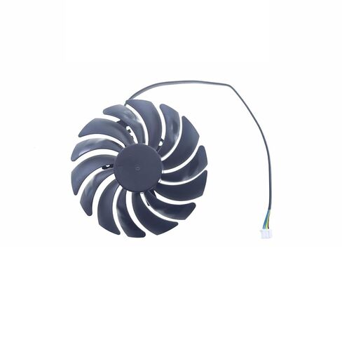 مروحة بطاقة الرسومات PLD10010B12HH DC12V 0.40A لـ RTX 2070 وSuper 8G OC (موصل أسود) in Kuwait