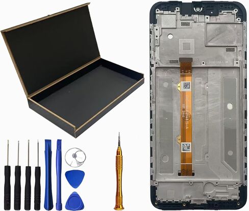 شاشة LCD تعمل باللمس محول الأرقام الجمعية الإطار استبدال لشاشة الكريكيت أيقونة 6 شاشة LCD SL219C AT & T Verge شاشة LCD SL219A 6.75" in Kuwait