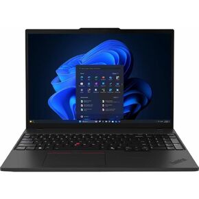 Lenovo ThinkPad T16 Gen 4 21QE007TUS نوت بوك بشاشة لمس 16 بوصة - WUXGA - Intel Core Ultra 7 265U - تقنية vPro - 32 جيجا بايت - 1 تيرابايت SSD - لوحة مفاتيح باللغة الإنجليزية - أسود in Kuwait